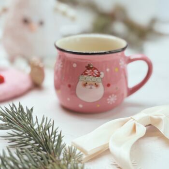 Christmas Eve Gift Box For Kids – Pink Mug, Cosy Gloves, Toy And Chocolate Treat, 8 of 12