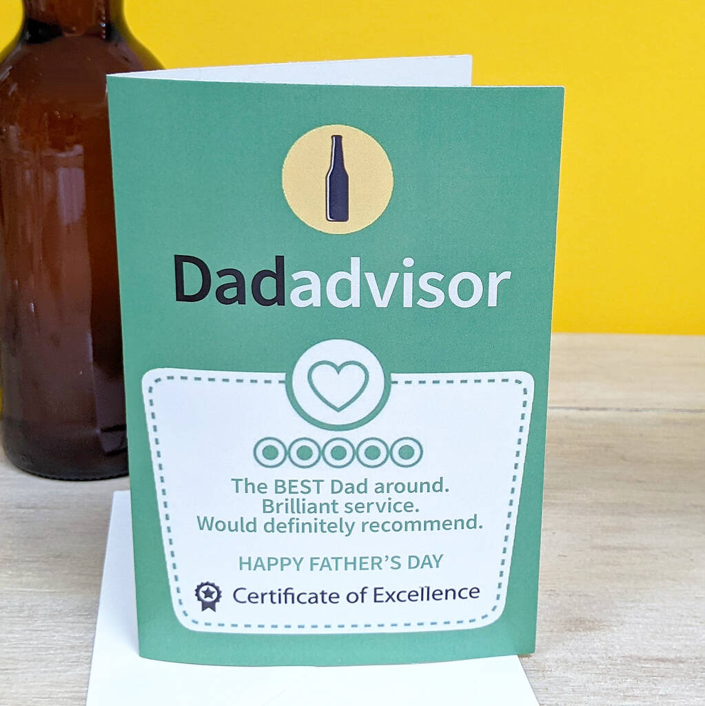 Dad Review Father's Day Card, 1 of 4