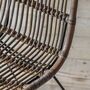 A Pair Of Lyon Rattan Dining Chairs Natural Or Dark, thumbnail 5 of 5