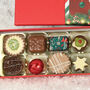 Merry Christmas 16 Chocolate Box With Garland Wrapper Our Best Seller, thumbnail 3 of 3