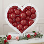 Valentines Heart Shaped Balloon Mosaic Stand, thumbnail 1 of 3