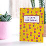 Tropical Pattern Birthday Card, thumbnail 1 of 2