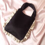 Colour Block Silk Marina Ruffle Bag, thumbnail 4 of 9