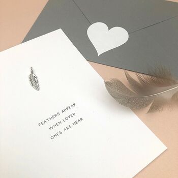 ‘Feathers Appear When Loved Ones Are Near’ Card, 7 of 7