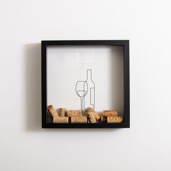 Wine Bottle Cork Collector Frame Home Decor, 2 of 9