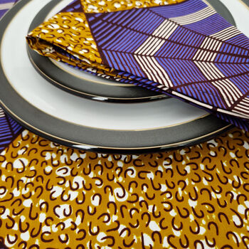 African Print Cotton Napkin | Bunmi Print, 2 of 8