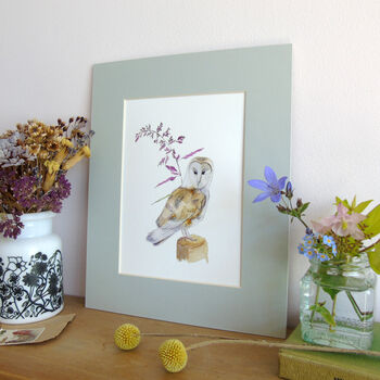 Barn Owl Giclee Fine Art Print, 9 of 9