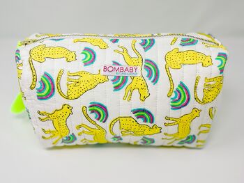 Handmade Rainbow Quilted Wash Bag, 3 of 3