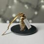 Tiny Gold Personalised Snowflakes Christmas Decoration, thumbnail 9 of 12
