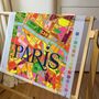J'aime Paris City Map Tapestry Kit, thumbnail 3 of 5