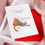 Cute Cat Valentine Card For Husband, thumbnail 4 of 5