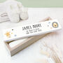 Scandi Safari Animals Birth Certificate Holder, thumbnail 1 of 7