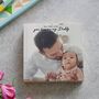 First Father's Day Wooden Photo Block, thumbnail 3 of 8