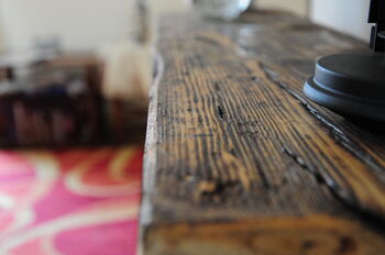 Reclaimed Wood Console Table, 3 of 8