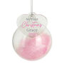 Personalised Baby Girl's 1st Christmas Bauble, thumbnail 4 of 4