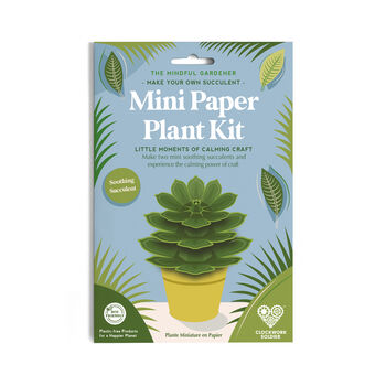 Make Your Own Soothing Succulent Paper Plant, 2 of 4