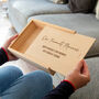 Personalised Our Favourite Memories Photo Box With Sliding Lid, thumbnail 1 of 4