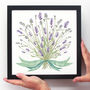 Personalised Lavender Grandparents Framed Print, thumbnail 6 of 7