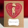 Add Your Own Message Lovers Badge Card, thumbnail 1 of 2