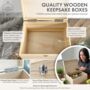 Personalised Sketch Pet Memorial Keepsake Box, thumbnail 5 of 12