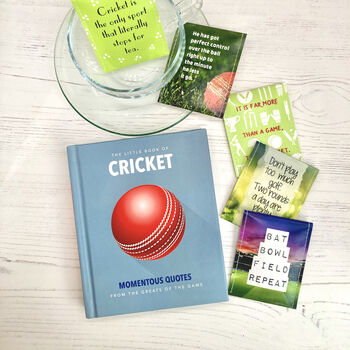 Cricket Gift Set: Cricket Tea And Book Giftset, 5 of 12