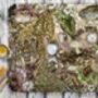 The Prehistoric Eden Serving Tray In Blush Pink Extinct Wildlife Platter By House Of Norris, thumbnail 2 of 4