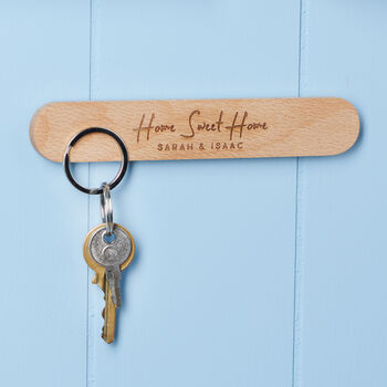 Personalised Home Sweet Home Magnetic Key Holder, 2 of 5