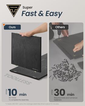 Hidden Cat Litter Cabinet Enclosed Furniture, 4 of 7