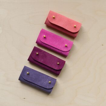 Suede Sewing Needle Case, 8 of 11