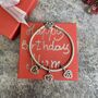60th Birthday Charm Personalised Silver Gift For Her, thumbnail 5 of 9