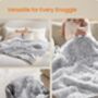 Waterproof Dog Blanket Plush Pet Throw Cover, thumbnail 4 of 6