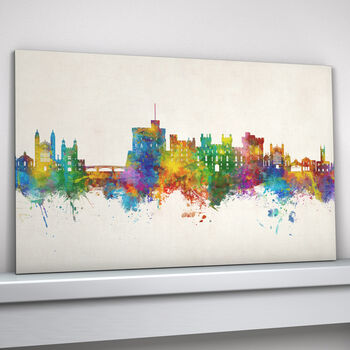 Guildford Skyline Cityscape Art Print, 2 of 7