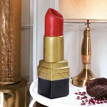 Large Luxury Lipstick Shape Vase, 2 of 10