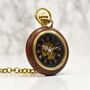 Wooden Personalised Pocket Watch, thumbnail 3 of 4