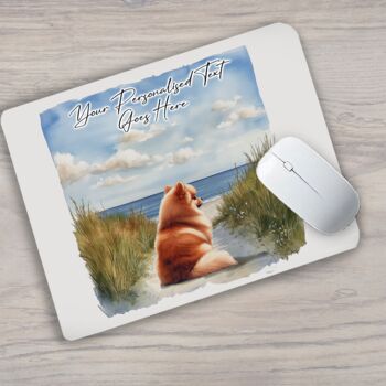 Personalised Pomeranian Dog Beach Walk Collection, 5 of 8