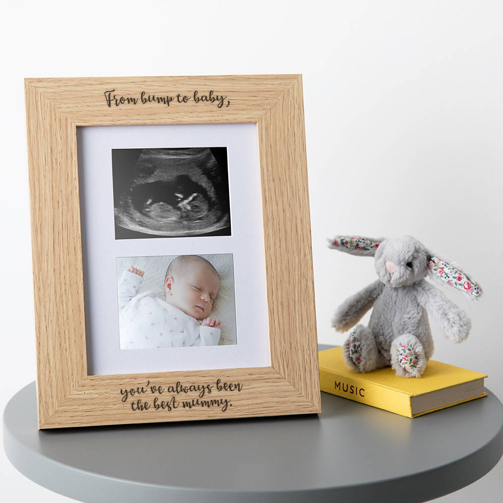 Personalised Baby Scan Photo Frame For New Mum, 1 of 2