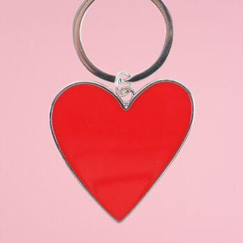 Valentines Gift You Are Loved Keyring, 4 of 4