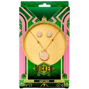 Wicked Glinda Necklace And Stud Earrings Gift Set, 2 of 2