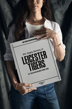 Leicester Tigers Personalised Rugby Newspaper Book, 12 of 12