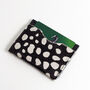 Colour Block Patterned Leather Card Holder, thumbnail 3 of 11