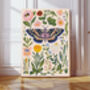 Butterfly Pastel Art Print, thumbnail 1 of 5