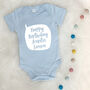 Personalised Happy Birthday Auntie Or Uncle Babygrow, thumbnail 2 of 10