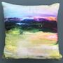 Velvet Abstract Landscape Cushions, thumbnail 1 of 7