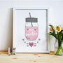 'Such A Smoothie' Personalised Print, thumbnail 1 of 2