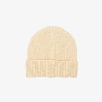 Mohair Beanie Fawn Beige, 6 of 6