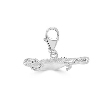 Bearded Dragon Charm Sterling Silver, 7 of 10
