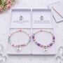 Personalised Thank You Teacher Gift Sports Coach Bracelet Inc Free Gift Box And Message, thumbnail 4 of 12