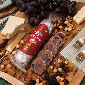Mince Pie Caramel Chocolate Salami, 2 of 5