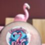 Set Of Six Flamingo Candy Floss Cups Party Treats Gift, thumbnail 3 of 6