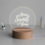 Home Sweet Home Desk Lamp Housewarming Gift For Couple, thumbnail 4 of 6